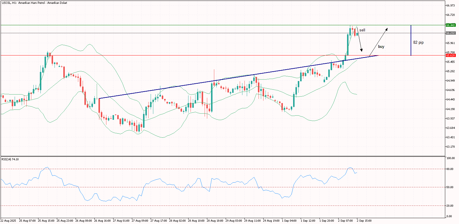 Gün İçi USOIL Analizi 02.09.2025